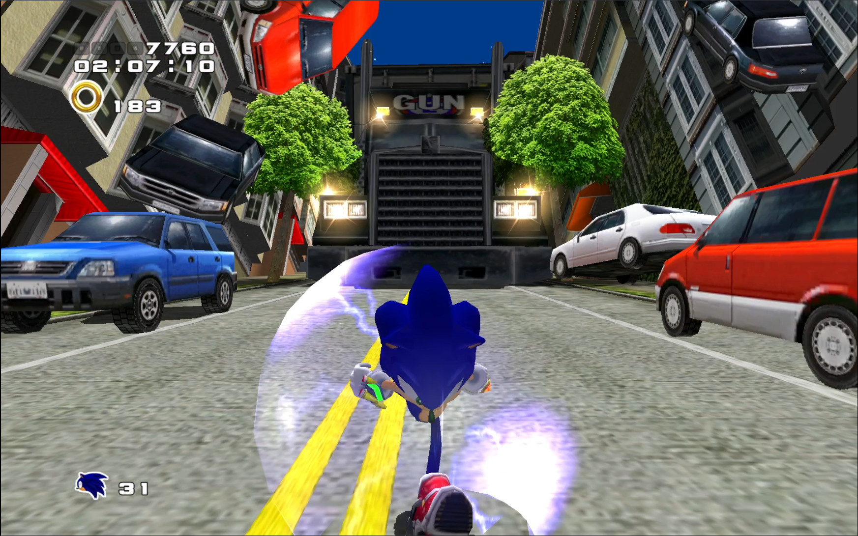 Running Animation Bob Inversion Mod for Sonic Adventure 2 | SA2 Mods