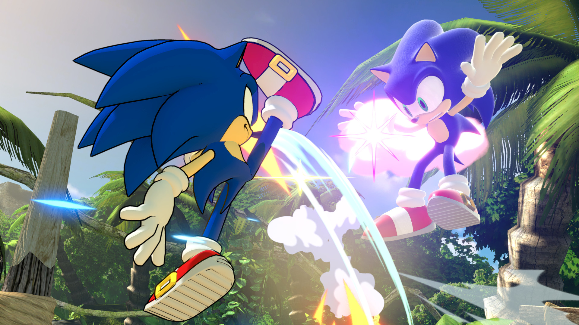 Art style sonic super smash bros ultimate mods 