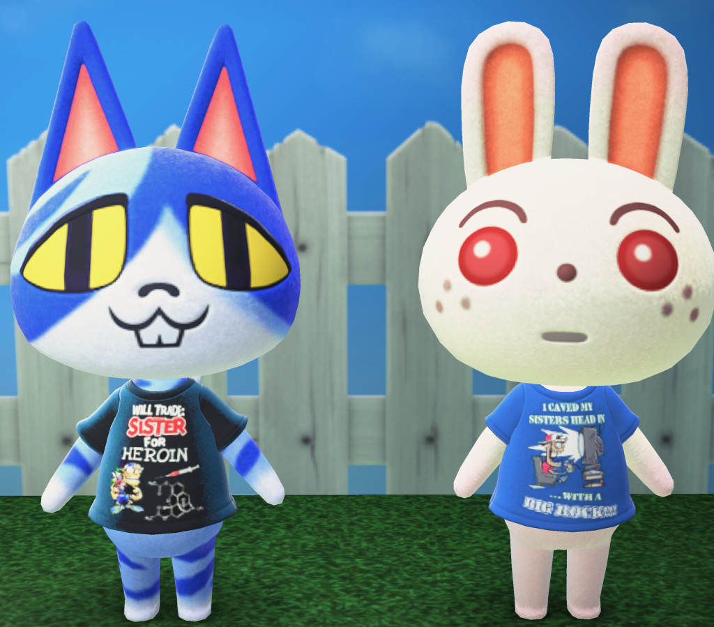 [SENSITIVE CONTENT] Ironic shirts [Animal Crossing New Horizons] [Mods]