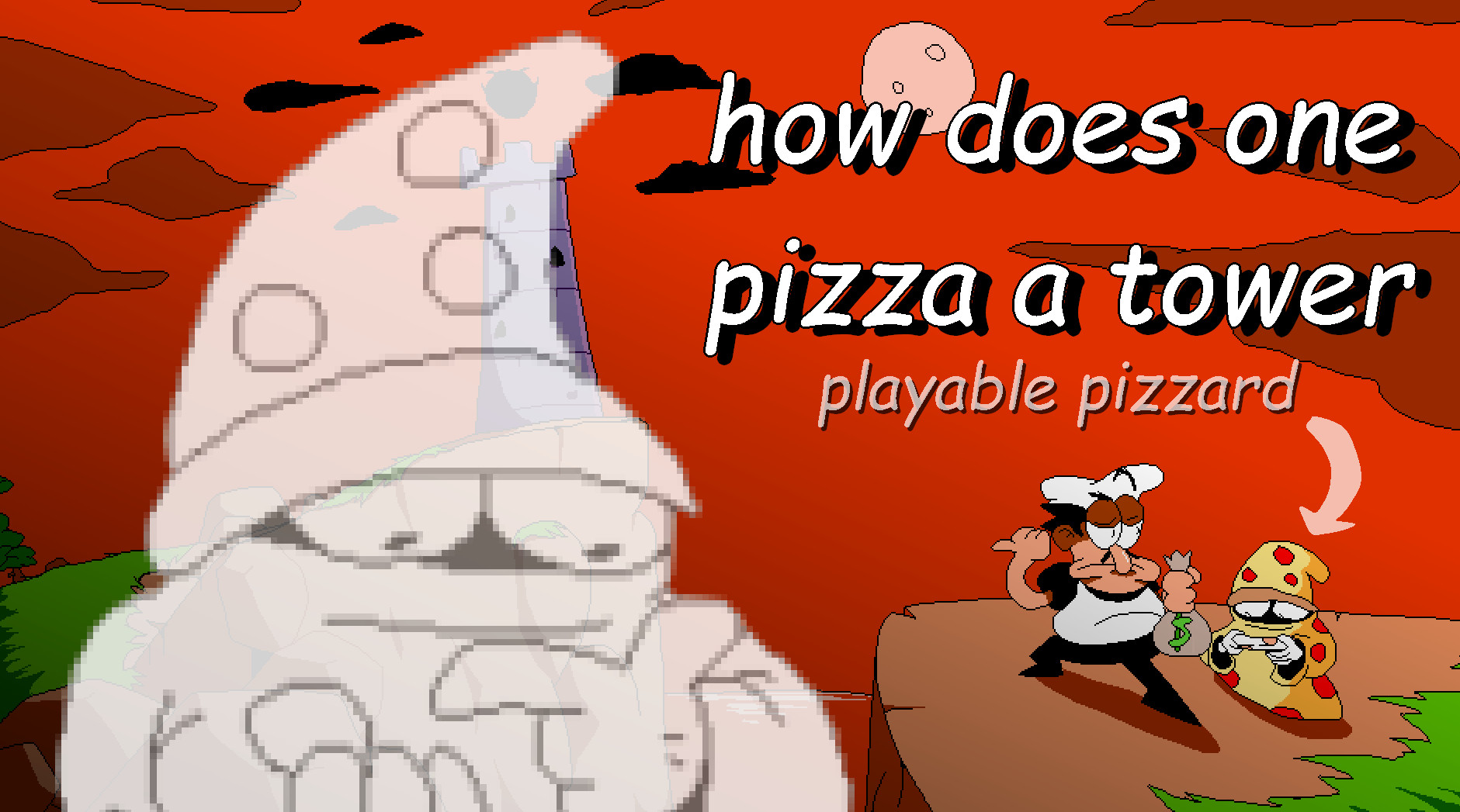 Part 2 of Pizza Tower characters as Brick (The Rat) : r/PizzaTower