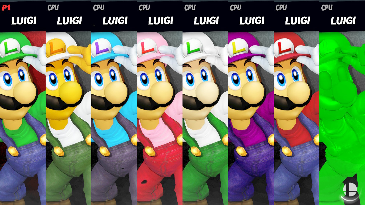 Melee Luigi [Super Smash Bros. Ultimate] [Mods]