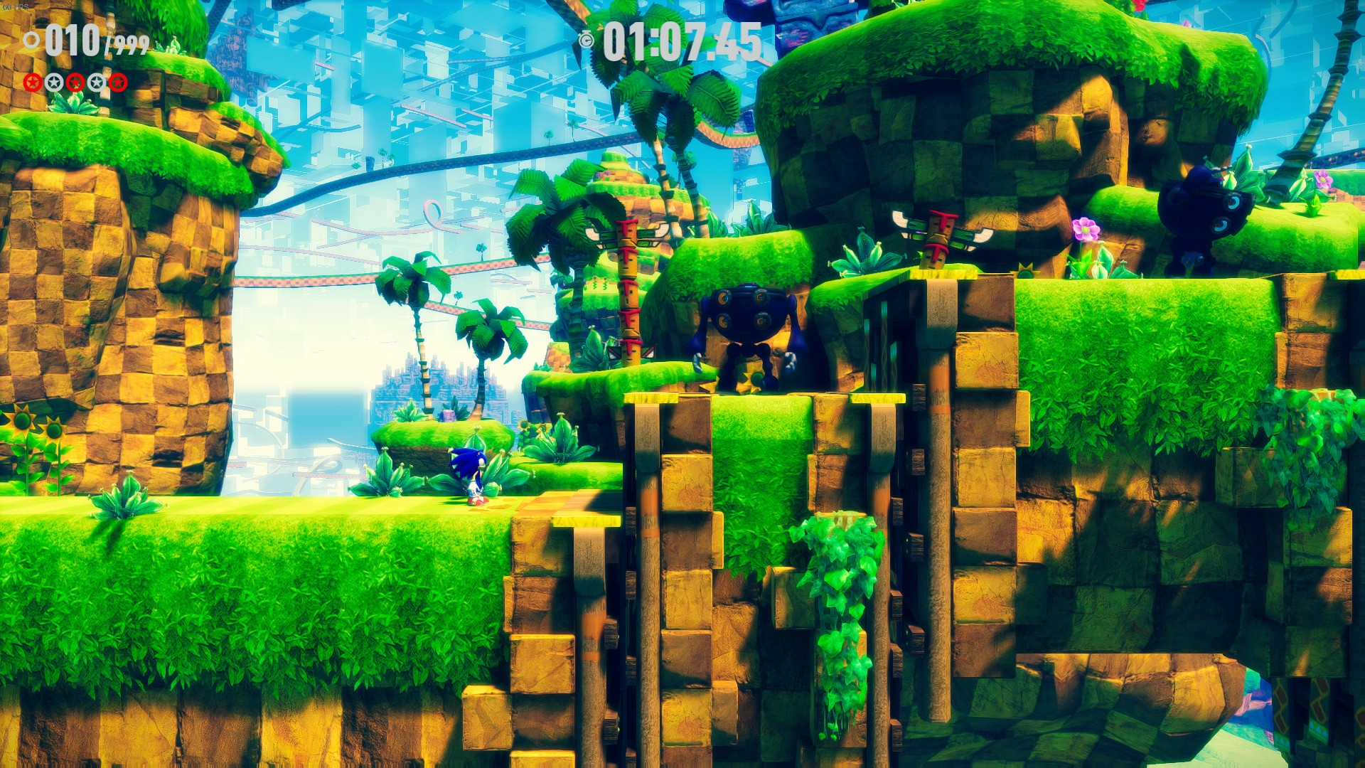 Sonic Frontiers Buzz Bomber (Forces) Enemy Mod by thelukespark on