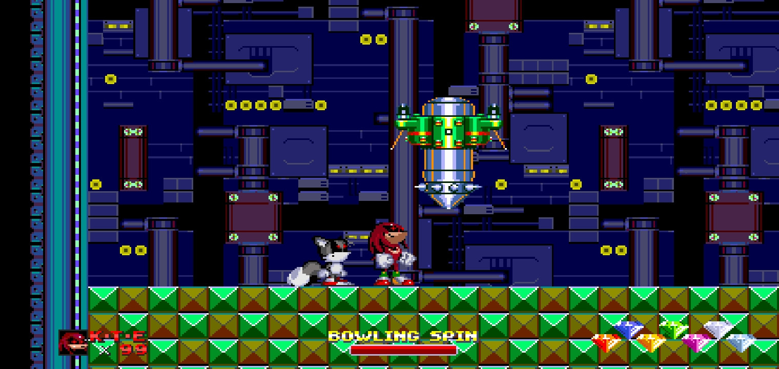 Exetior Knuckles C.N [Sonic 3 A.I.R.] [Mods]