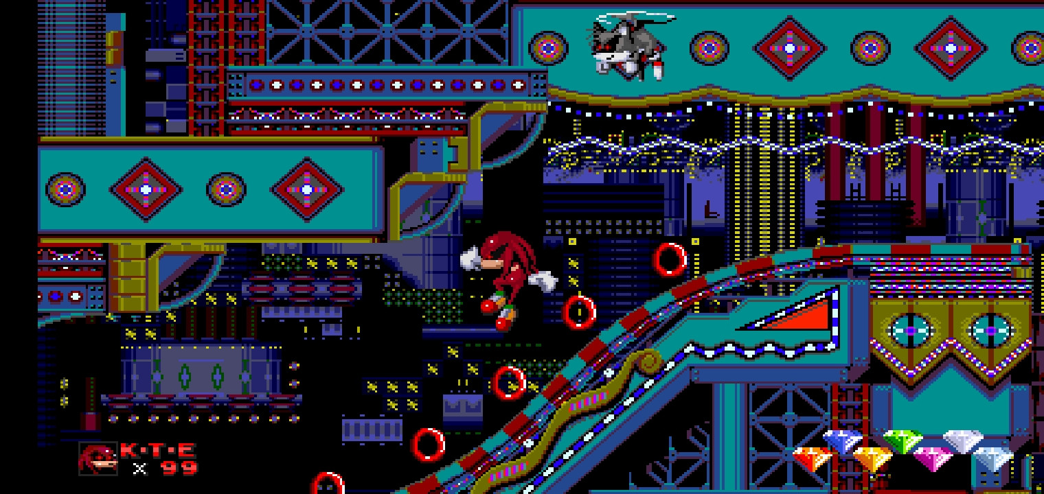 Exetior Knuckles C.N [Sonic 3 A.I.R.] [Mods]