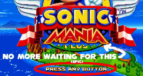 Touch to start (Decomp) [Sonic Mania] [Mods]