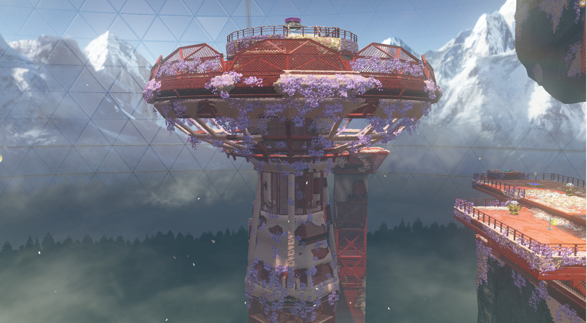 Cherry Blossom Wooded Kingdom [Super Mario Odyssey] [Mods]