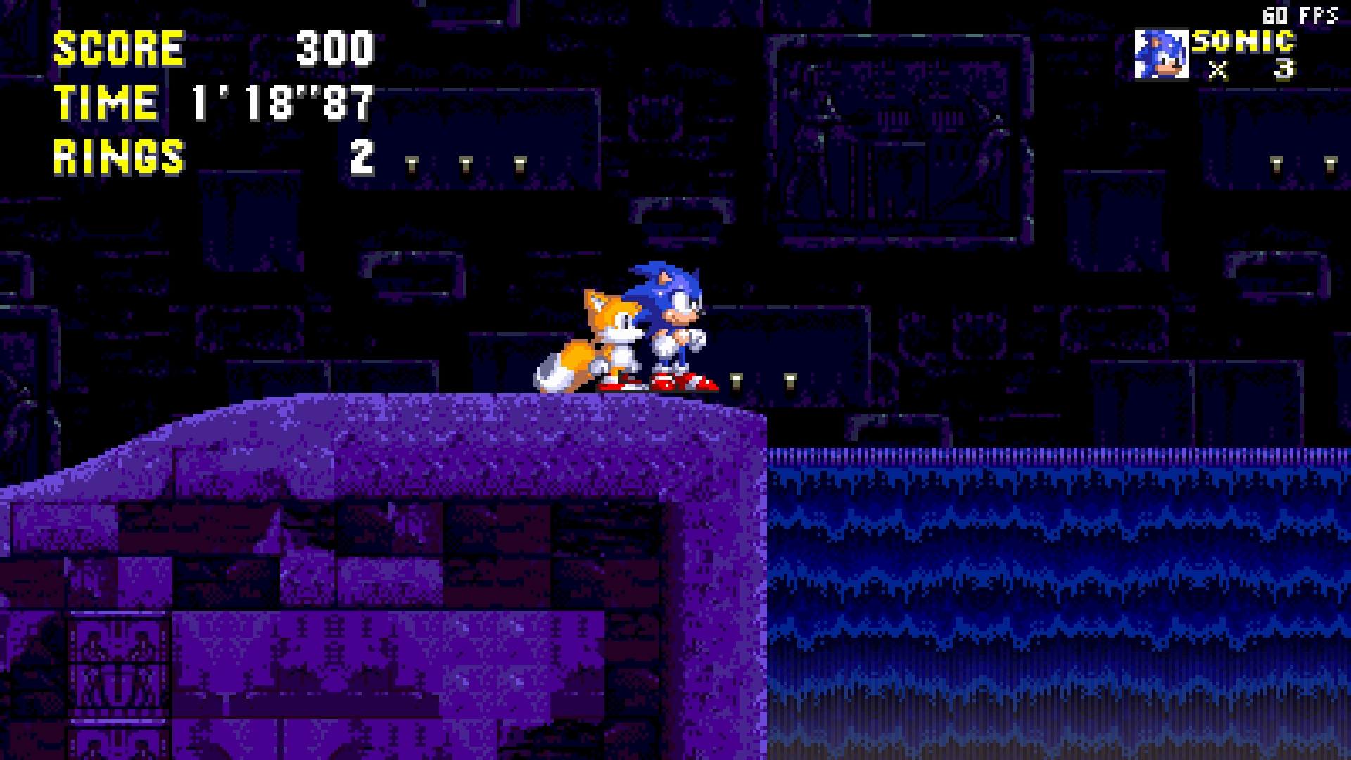 Water in sandopolis zone [Sonic 3 A.I.R.] [Mods]