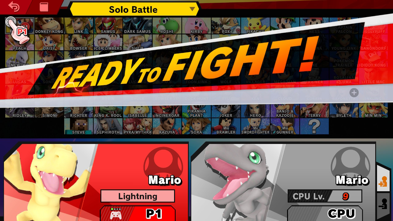 Agumon Joins The Battle [Super Smash Bros. Ultimate] [Mods]