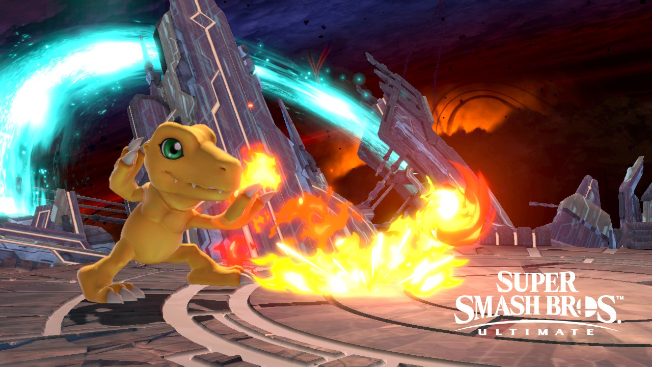 Agumon Joins The Battle [Super Smash Bros. Ultimate] [Mods]