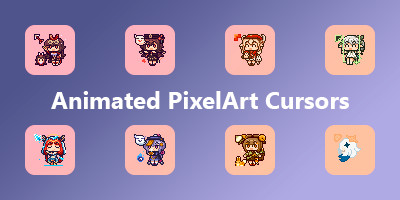 Animated PixelArt Cursors
