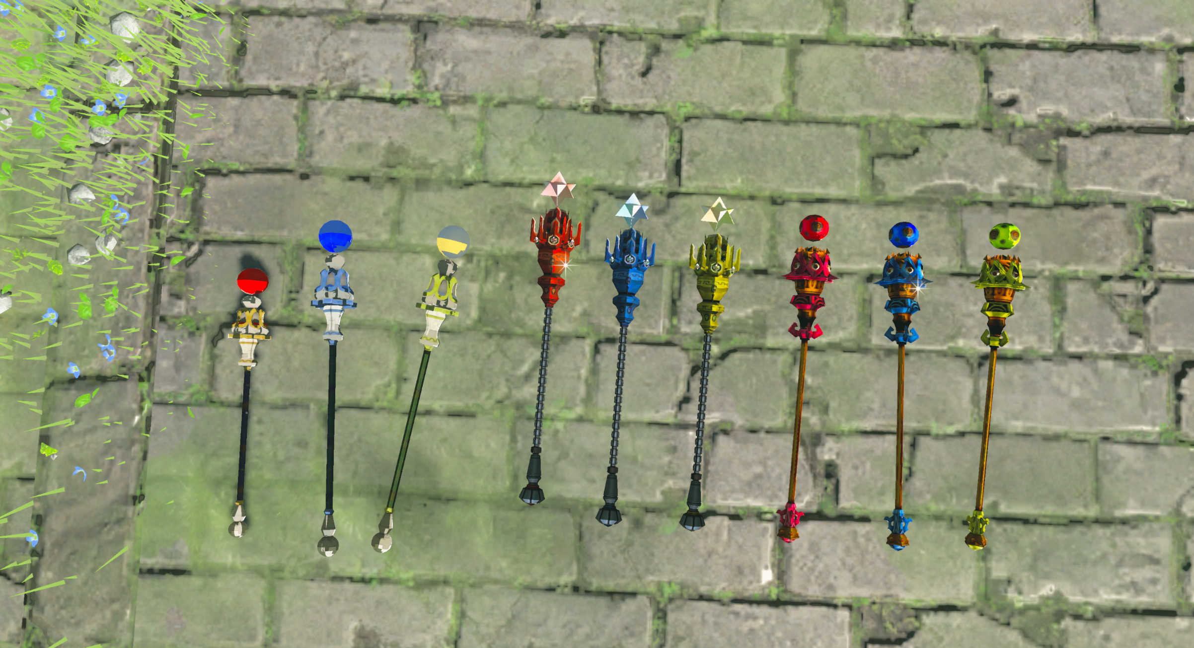 Hyrule Warriors Weapon Collection [The Legend Of Zelda: Breath Of The ...