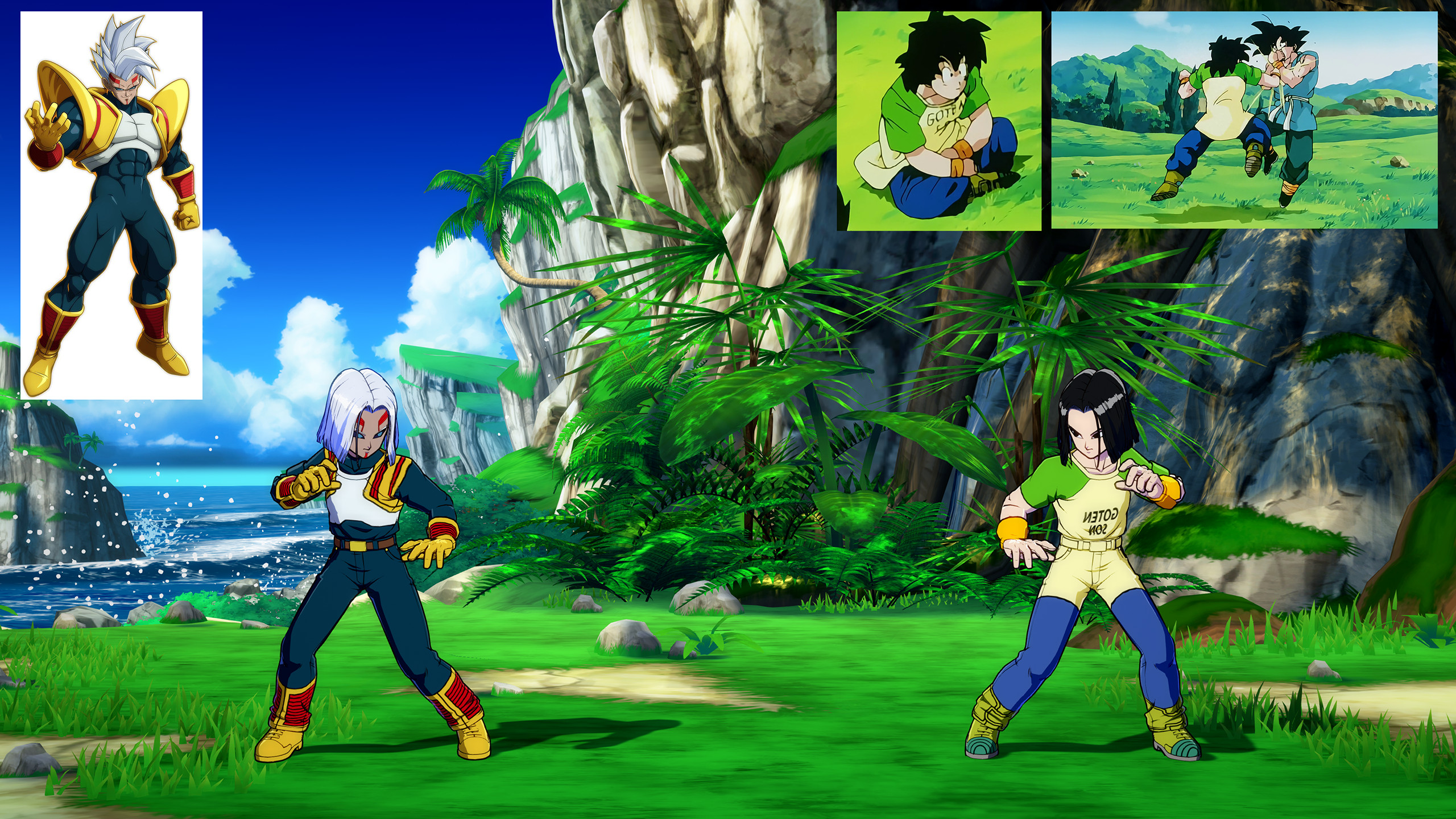Android 17 Recolors 1.0 - BenichonSan [Dragon Ball FighterZ] [Mods]