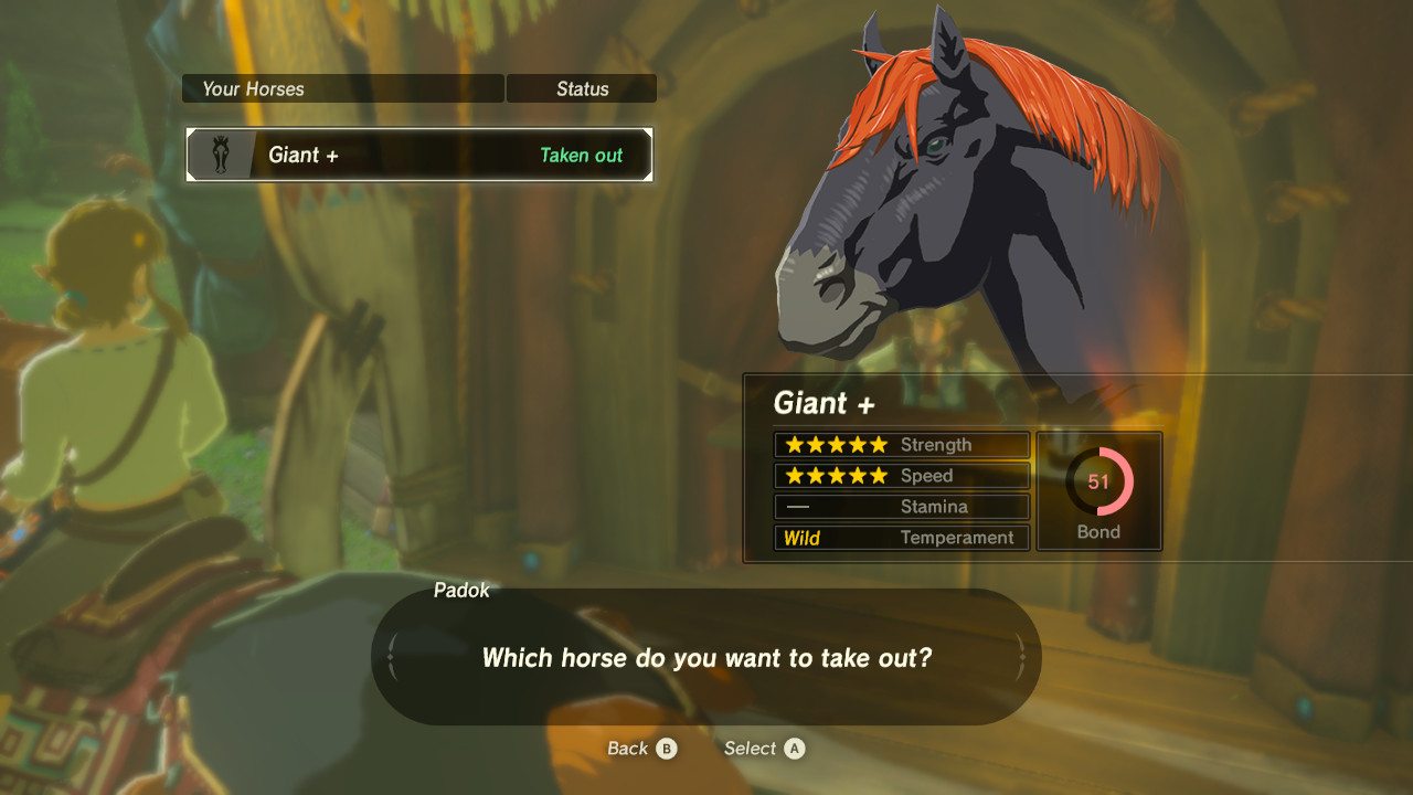Giant Horse + [The Legend of Zelda Breath of the Wild (Switch)] [Mods]