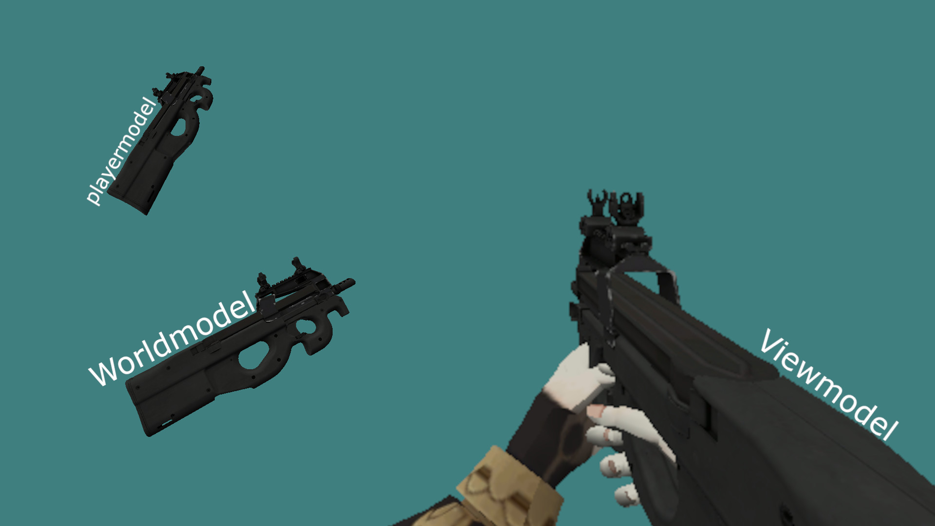 Counter-Strike 2: P90 {Replace} Mod for Counter-Strike 1.6