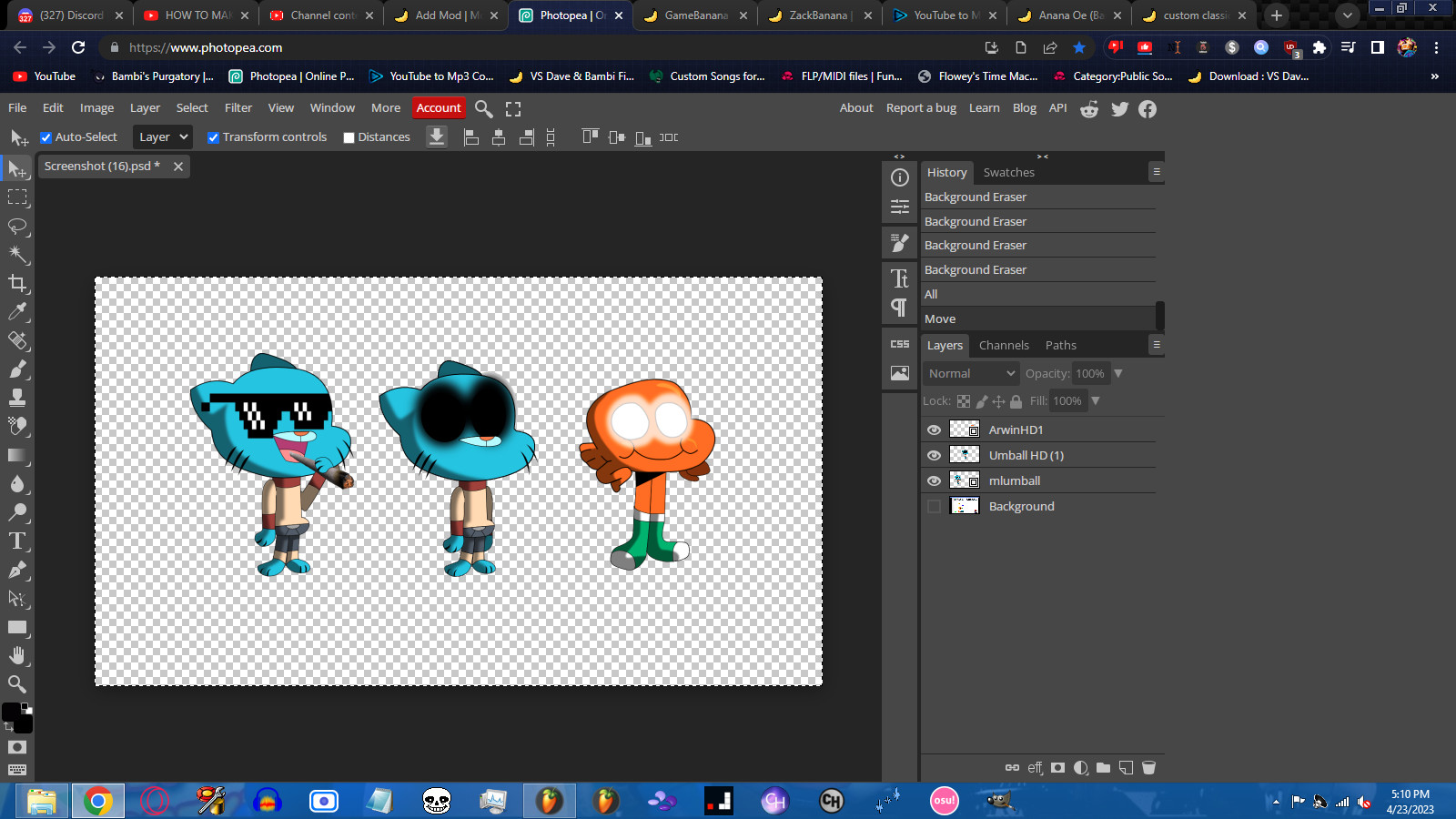 Umball and Arwin HD
