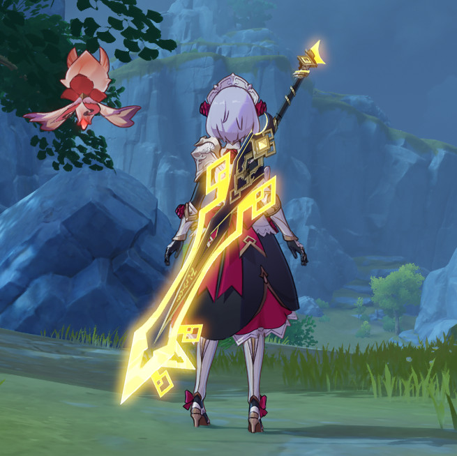 Morax "Keyblade" over WhiteBlind