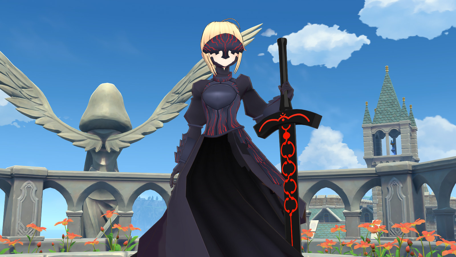 [Noelle]Saber Alter + skill fx