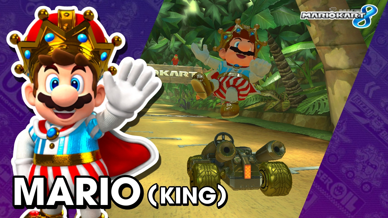 Mario King W Tour Animations Mario Kart 8 Mods 6736