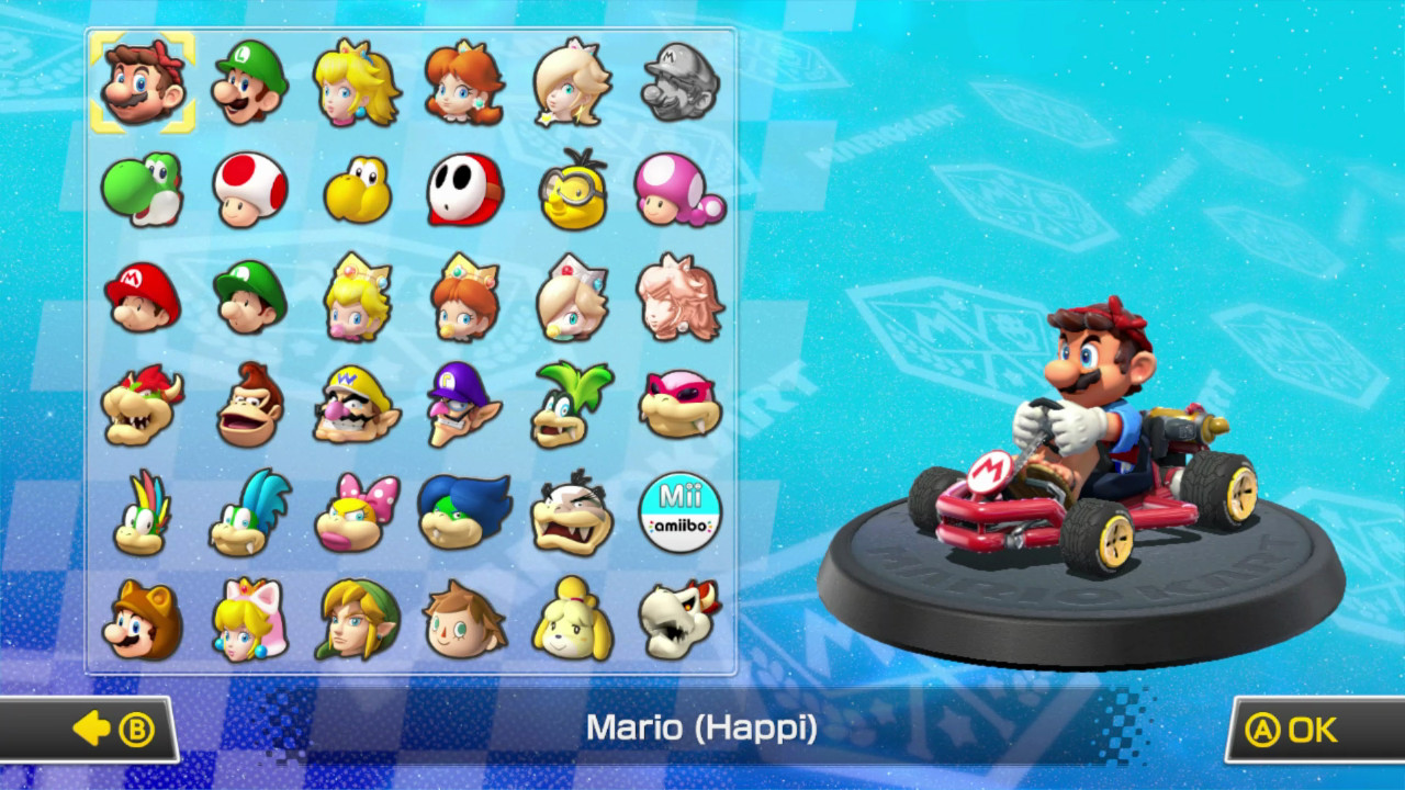 Mobile - Mario Kart Tour - Mario (Happi) - The Models Resource