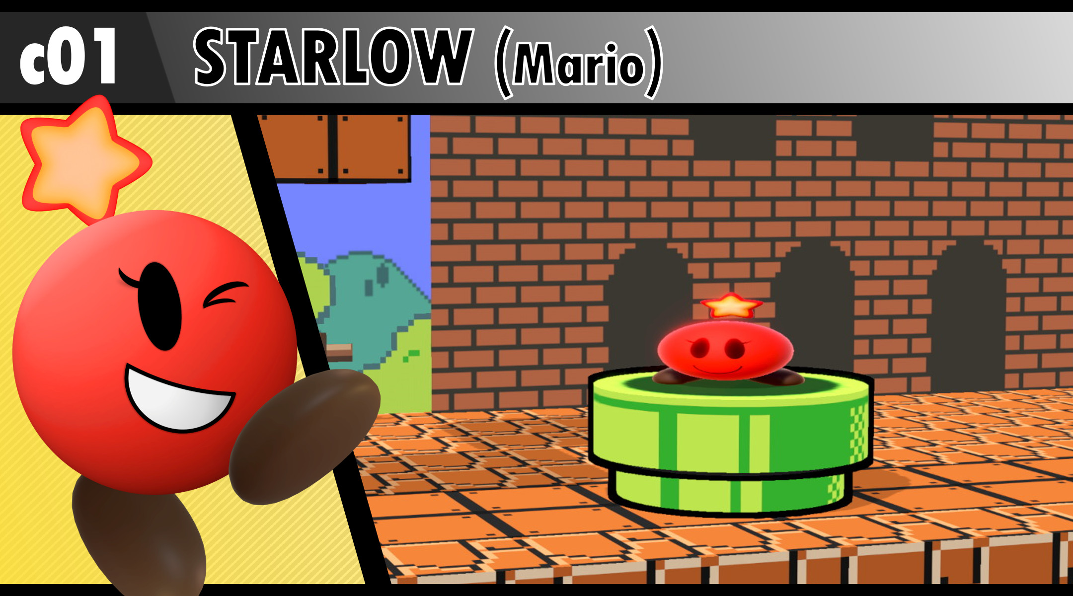 Starlow (8 Slots) [Super Smash Bros. Ultimate] [Mods]