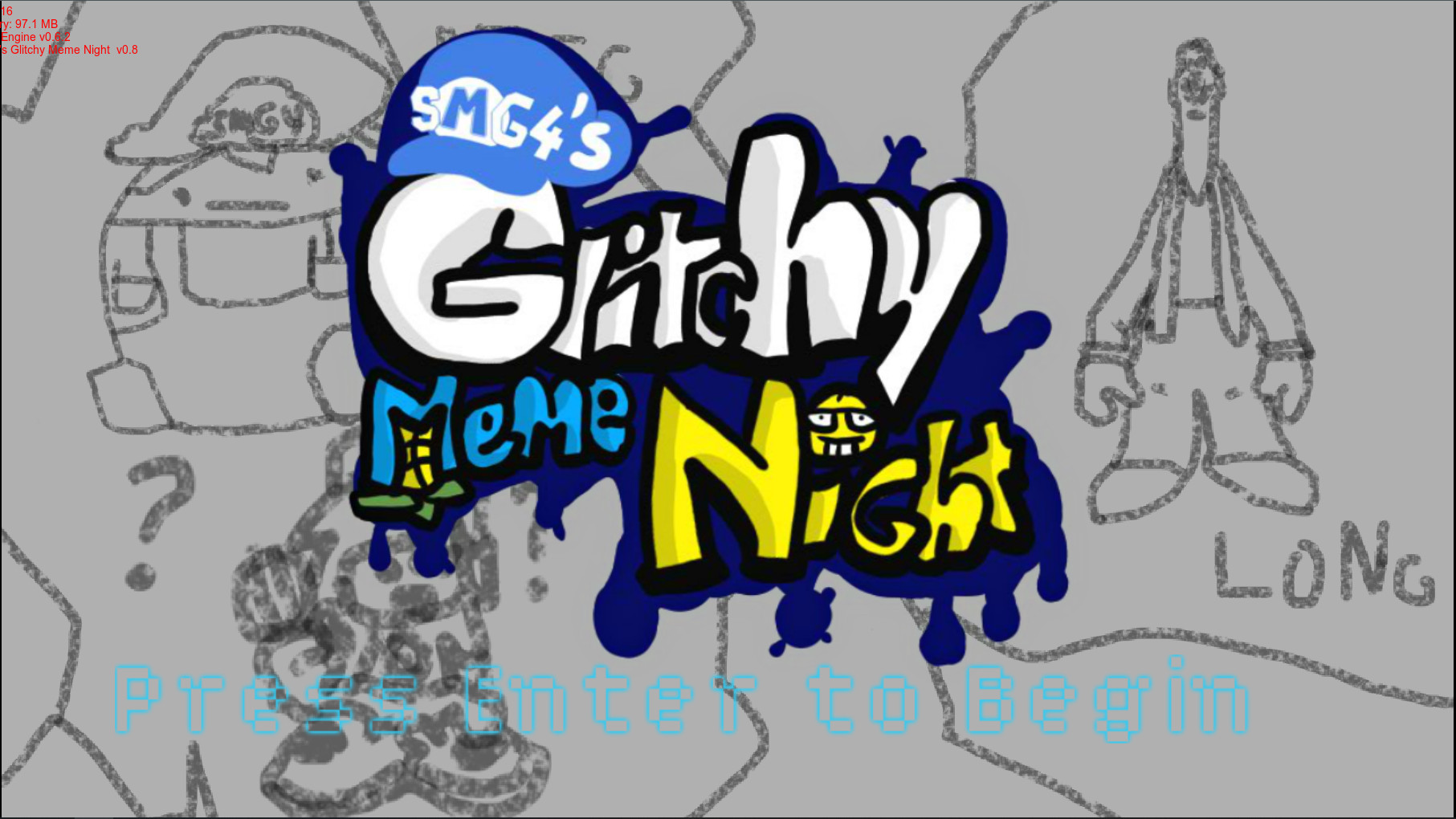 SMG4's GLITCHY MEME NIGHT FNF MOD [Friday Night Funkin'] [Mods]