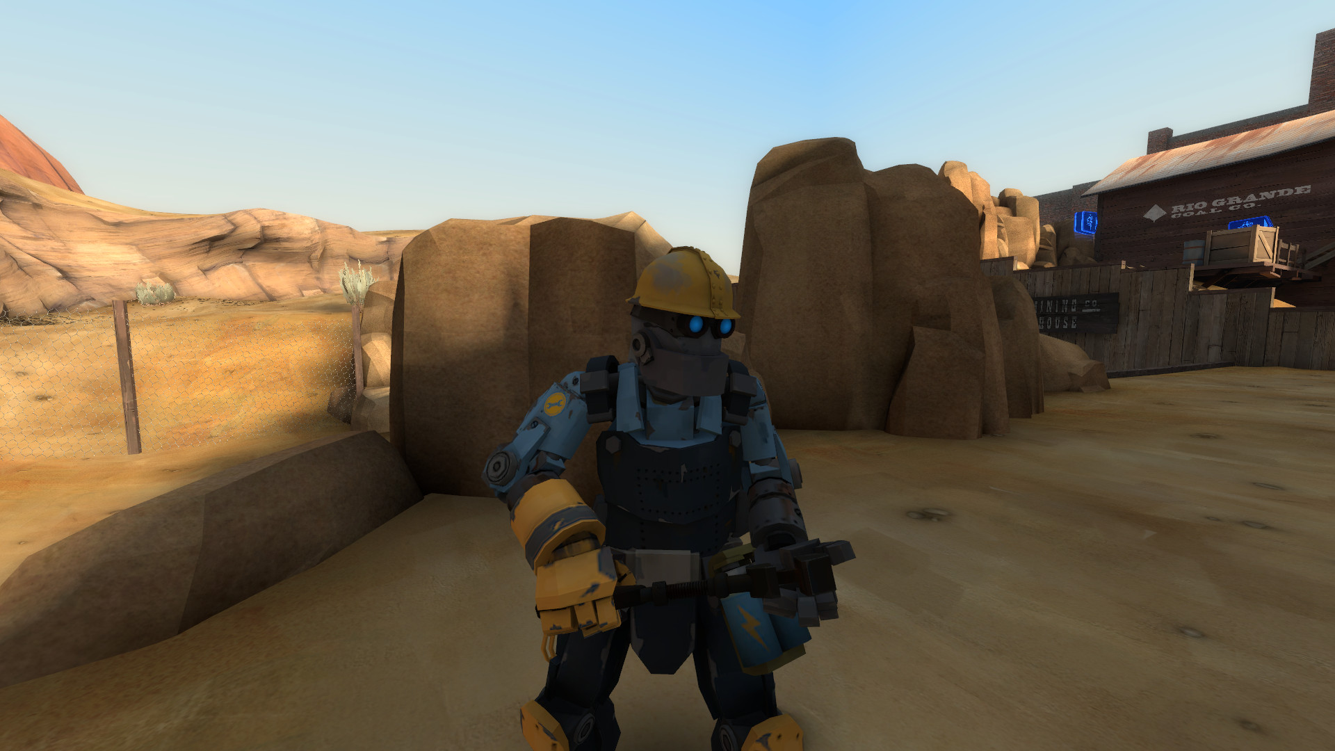 Robot Engineer Glowing Head Fix [Team Fortress 2] [Mods]