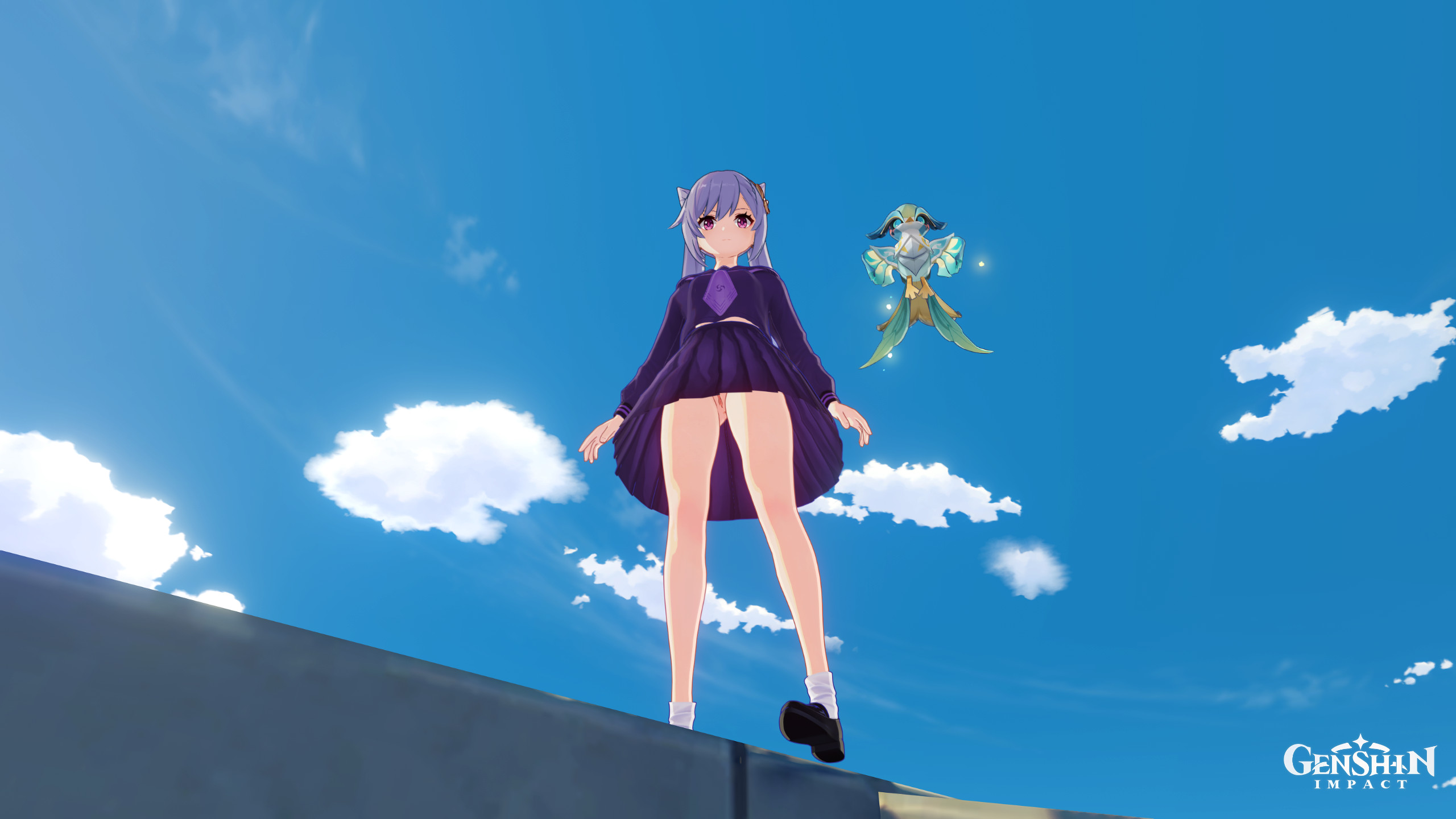 Keqing School Girl (NSFW)