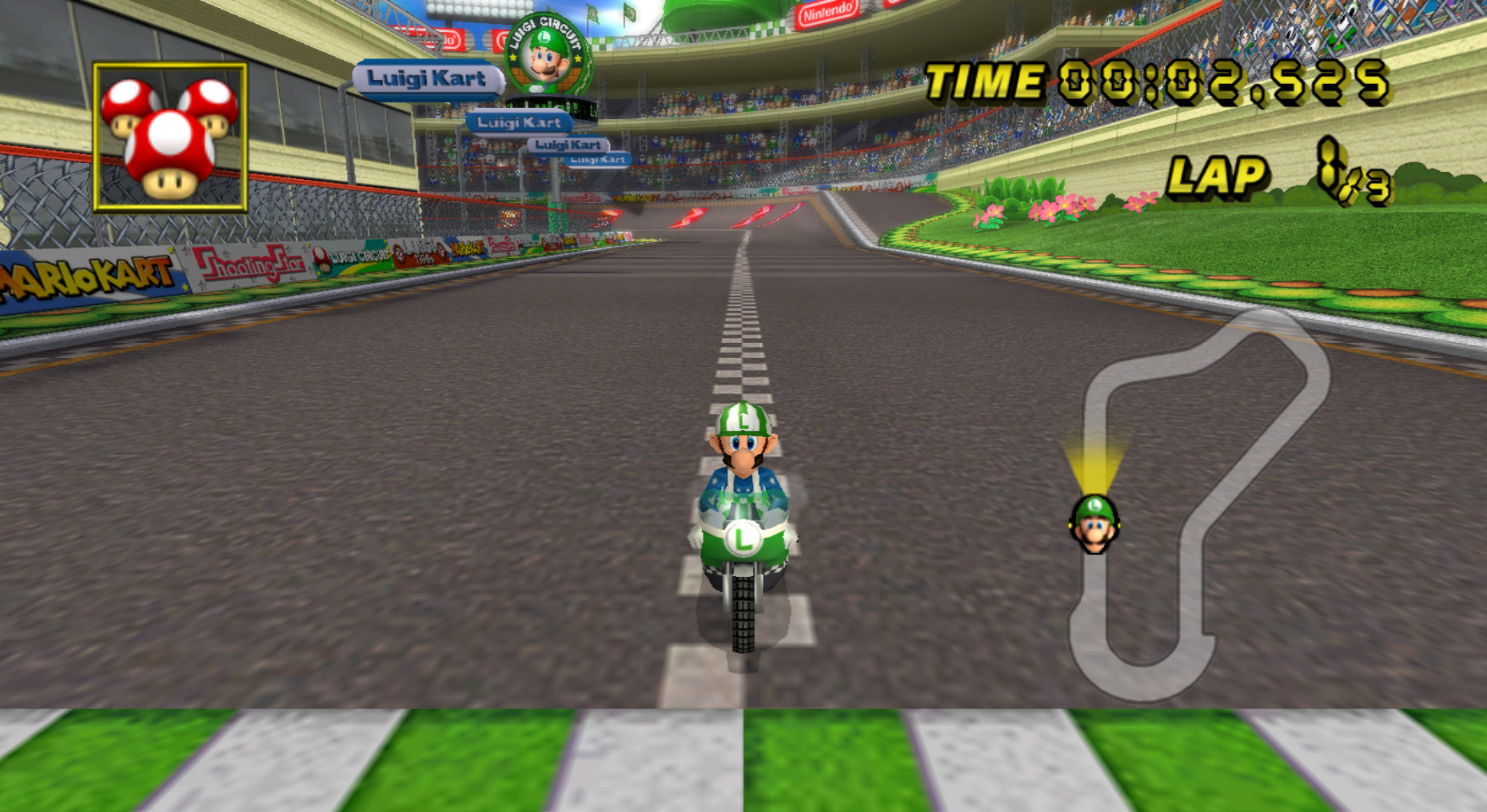 Luigi (Golf) [Mario Kart Wii] [Mods]