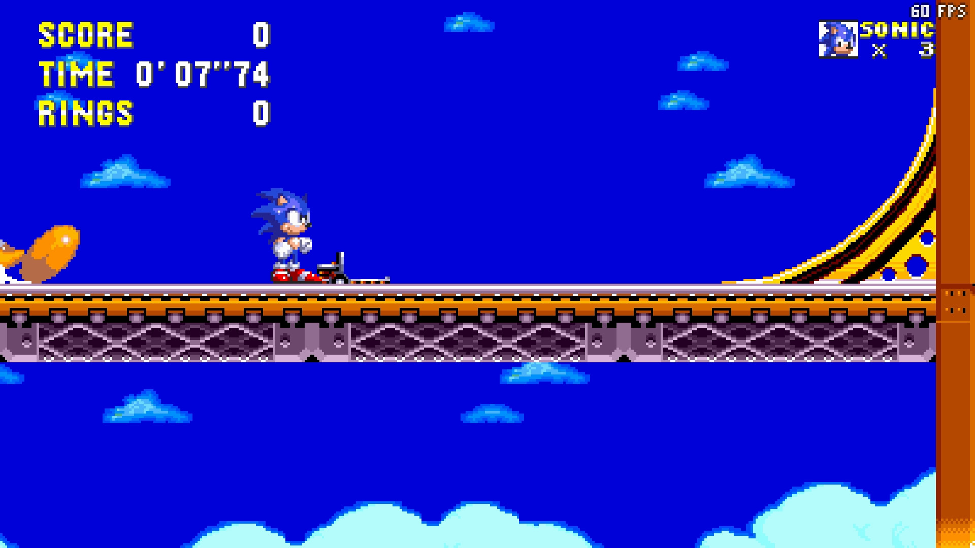 blue sky mania style on FBZ [Sonic 3 A.I.R.] [Mods]