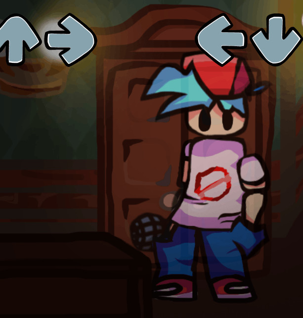 Funky DOORS at Midnight' [Friday Night Funkin'] [Mods]