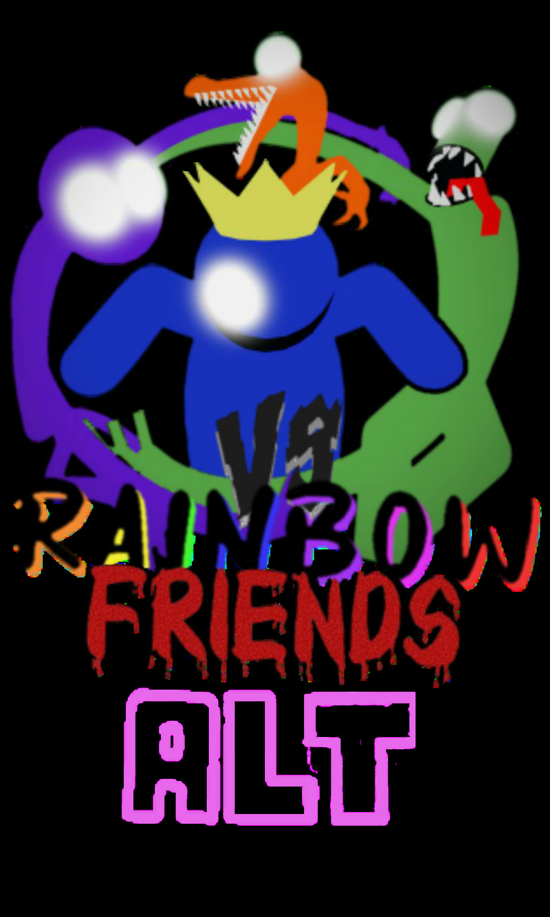 VS Rainbow Friends Recharted [Friday Night Funkin'] [Mods]