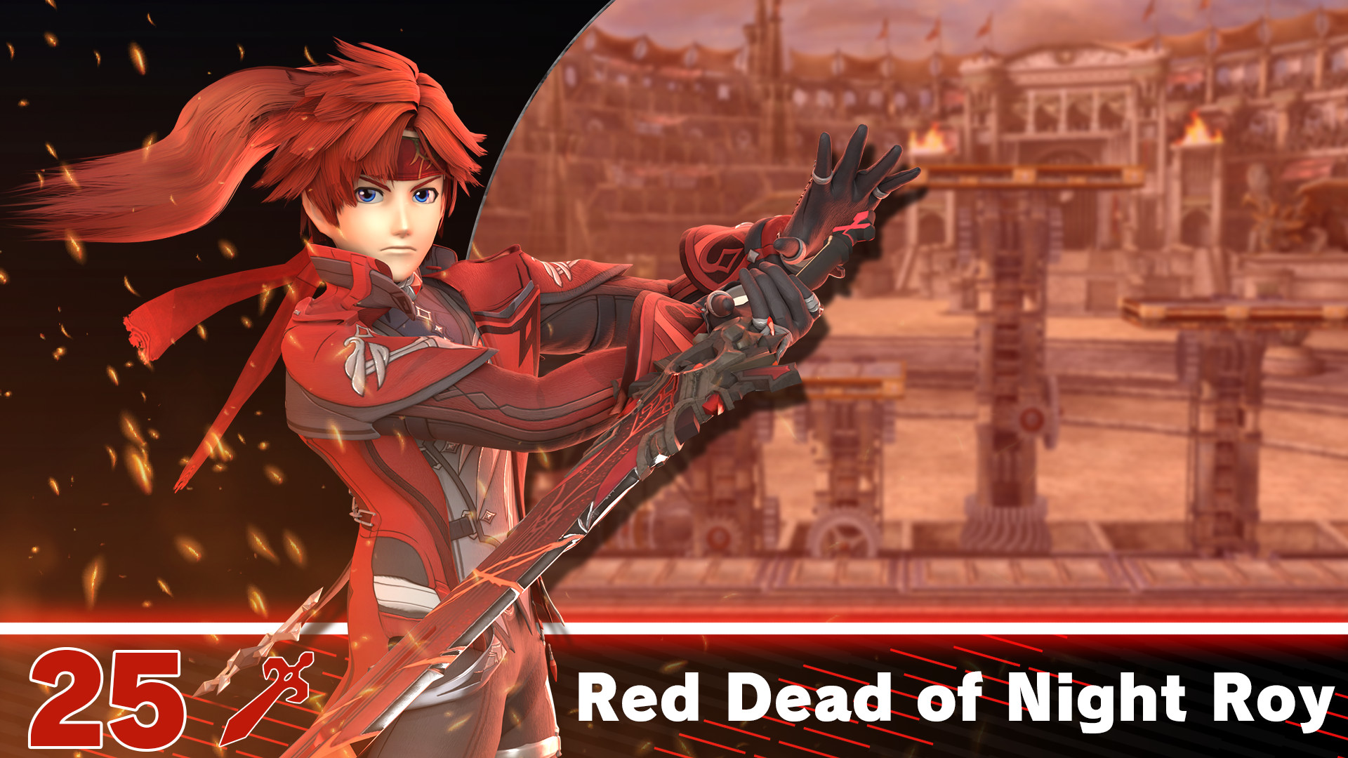 Red Dead of Night Roy [Super Smash Bros. Ultimate] [Mods]