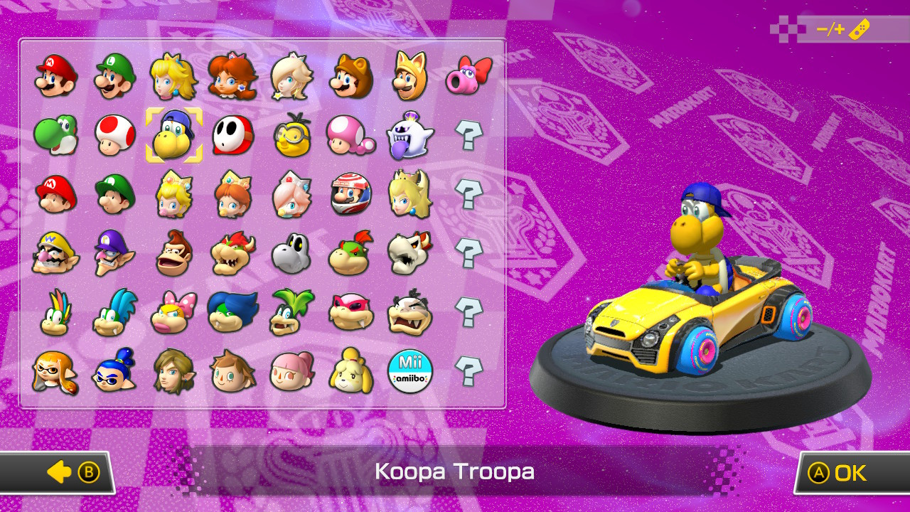 Cyber Punk Slicks [Mario Kart 8 Deluxe] [Mods]