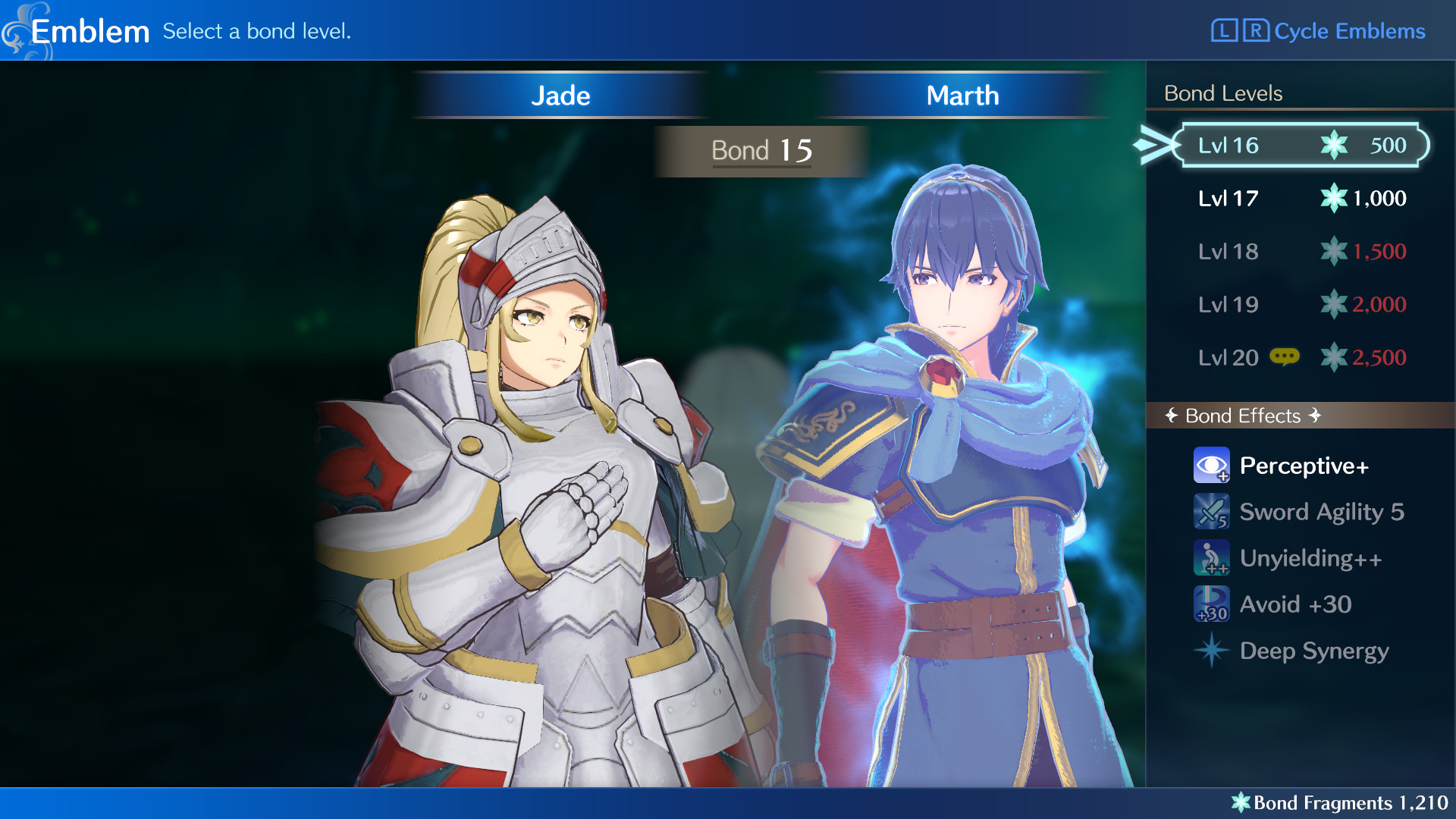 Ring Level 20 Bond Unlock [Fire Emblem Engage] [Mods]