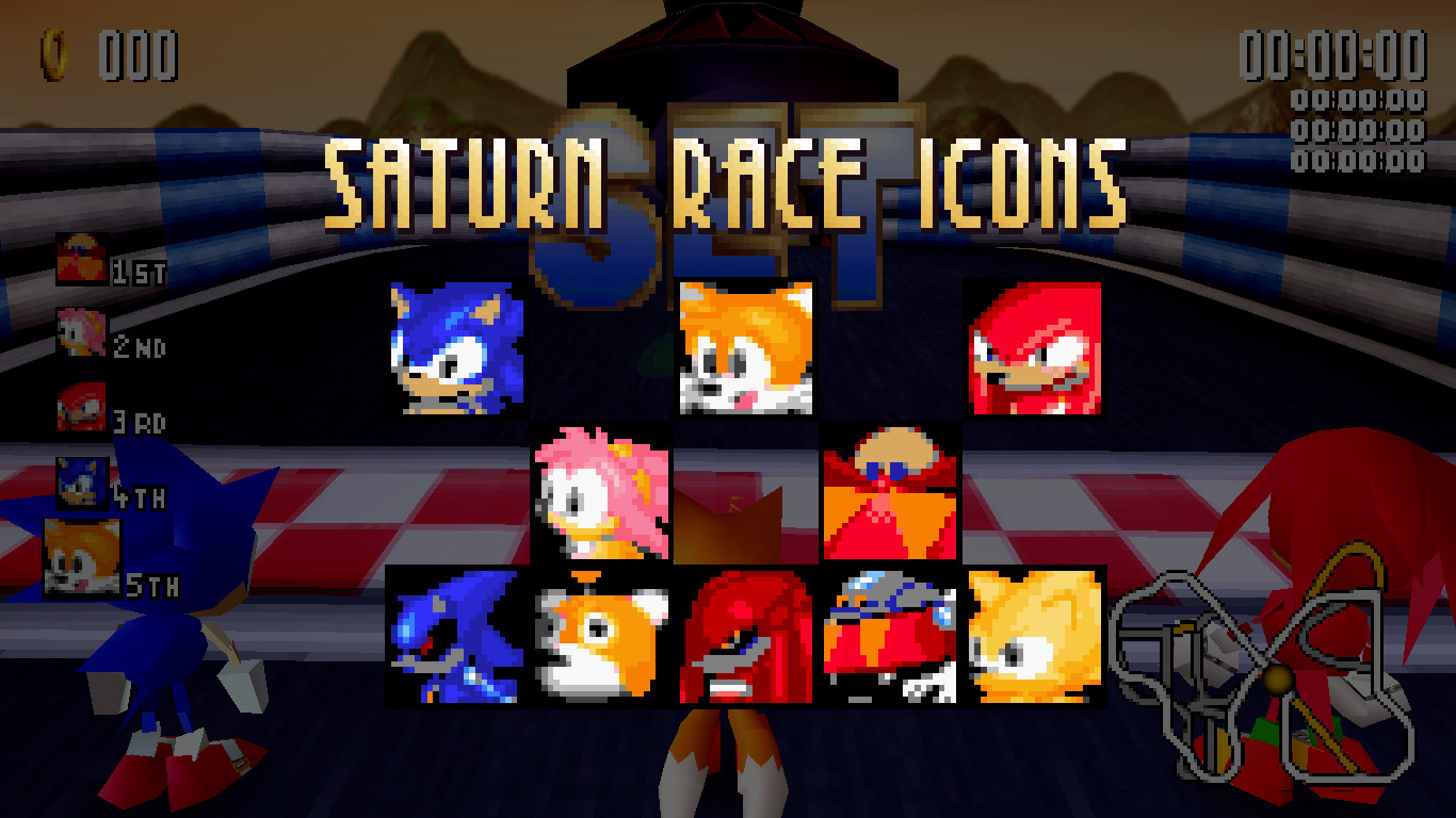 Ralorche — Some more Saturn-esque Sonic sprites.