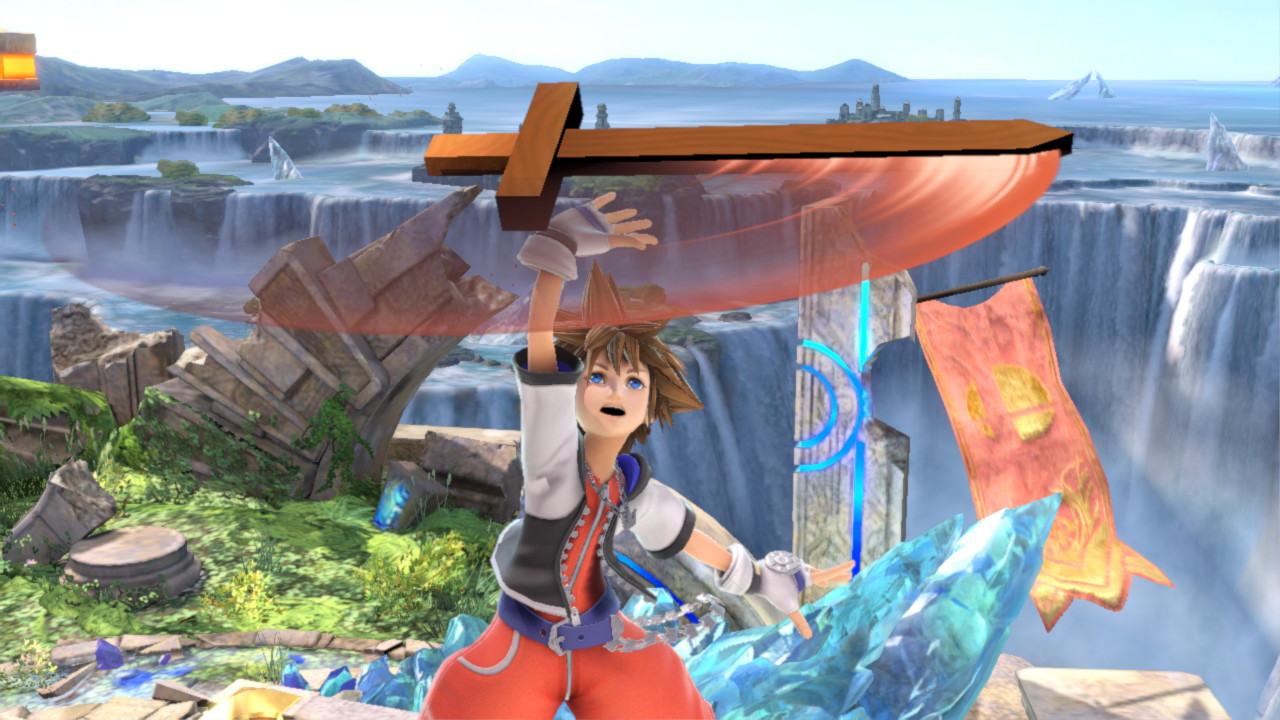 Sora With KH1 Wooden Sword [Super Smash Bros. Ultimate] [Mods]