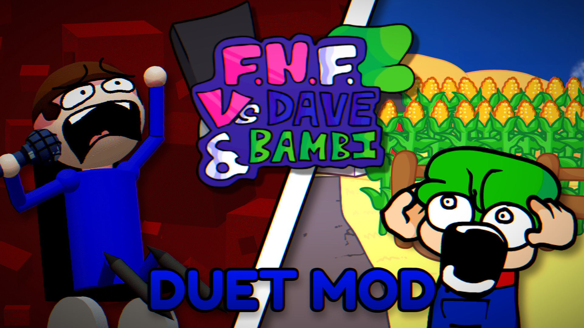 Vs. Dave and Bambi Duet Mod [Friday Night Funkin'] [Mods]