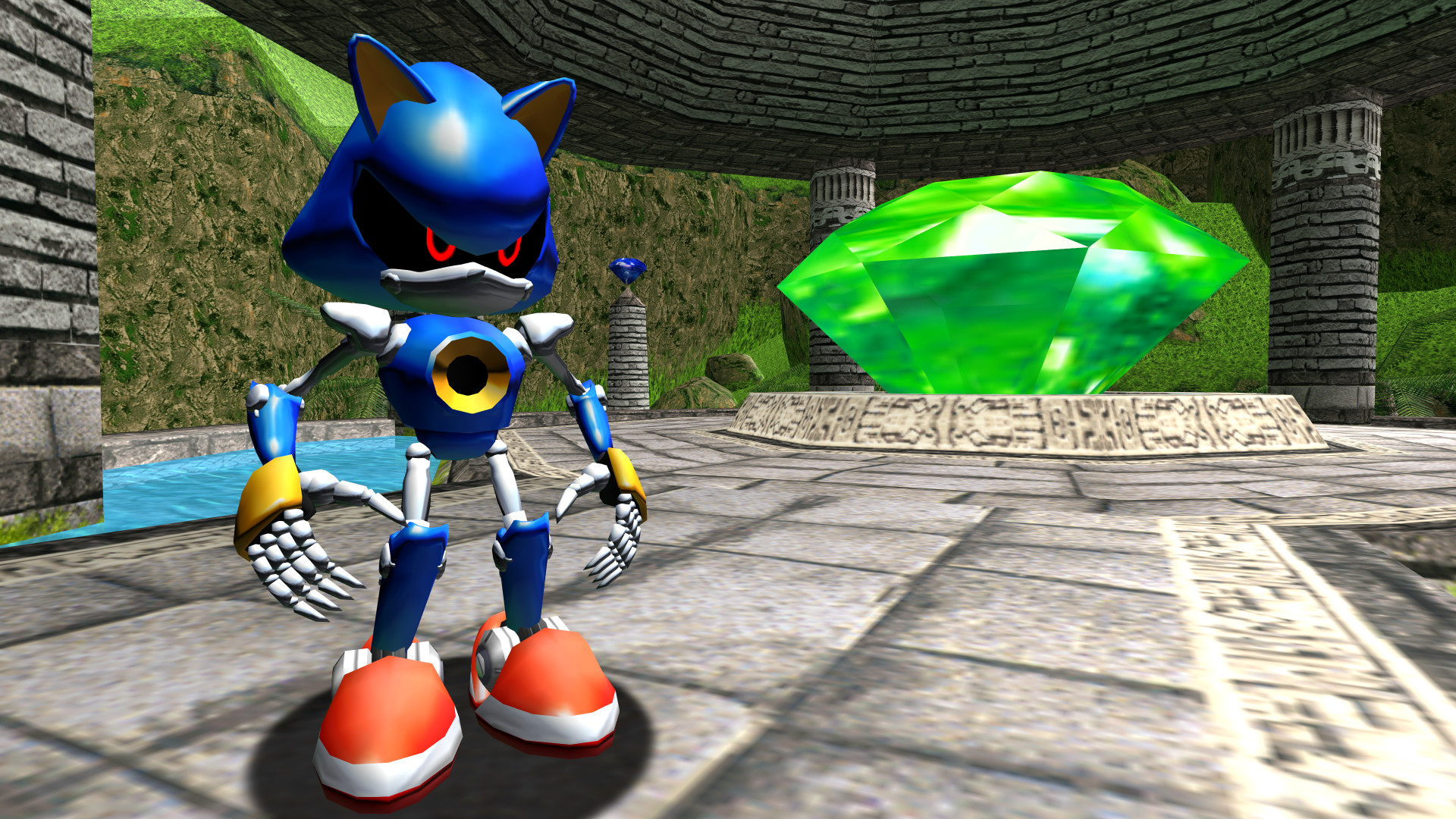 Neo-Metal Sonic [Sonic Adventure DX] [Mods]