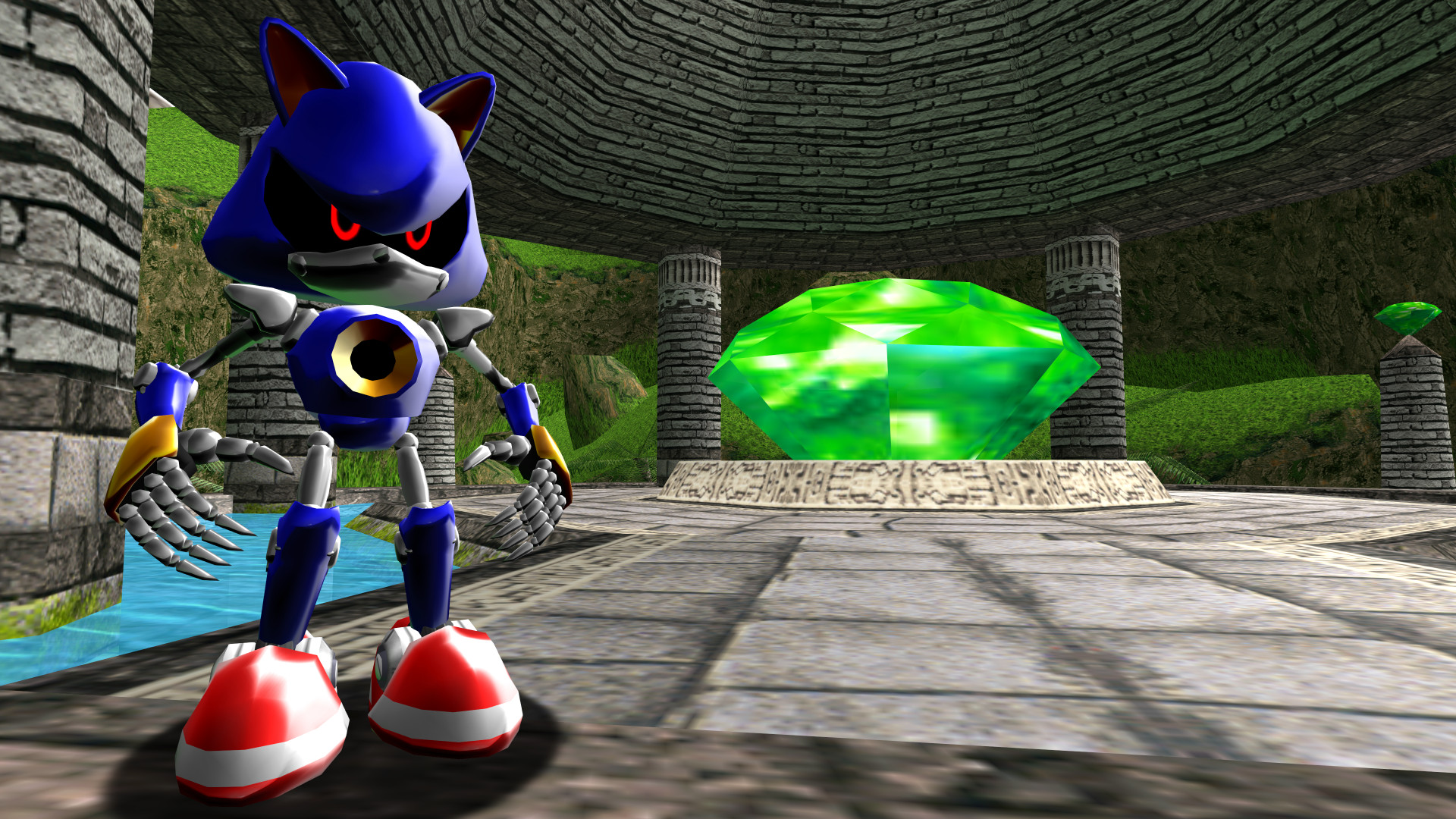 Neo-Metal Sonic [Sonic Adventure DX] [Mods]