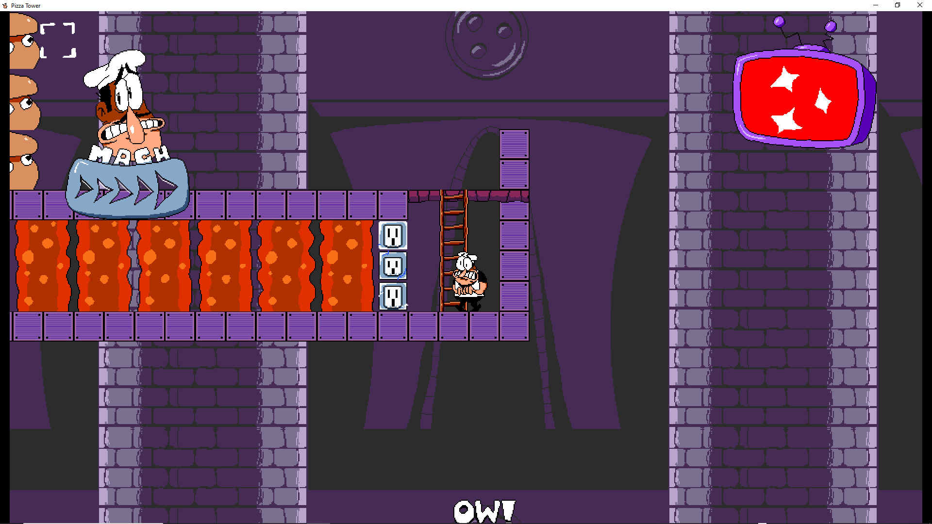 1-1 in pizza tower (level editor) [Pizza Tower] [Mods]