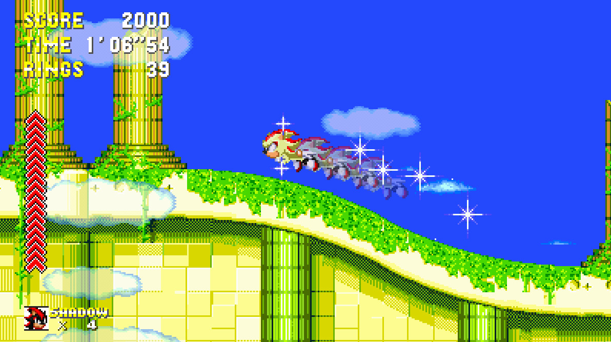 Sonic 3D in 2D Shadow [Sonic 3 A.I.R.] [Mods]