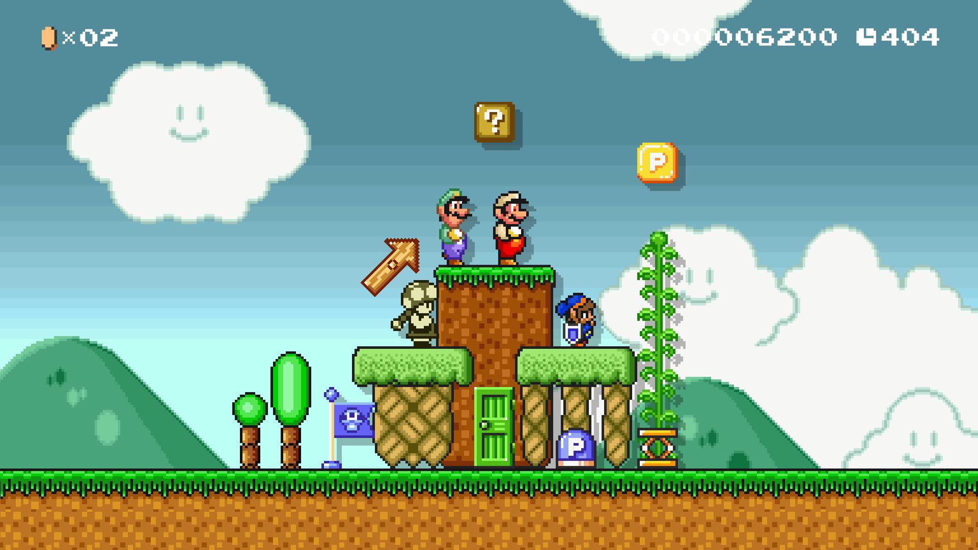 Super Mario World Bootleg Game Style [Super Mario Maker 2] [Mods]