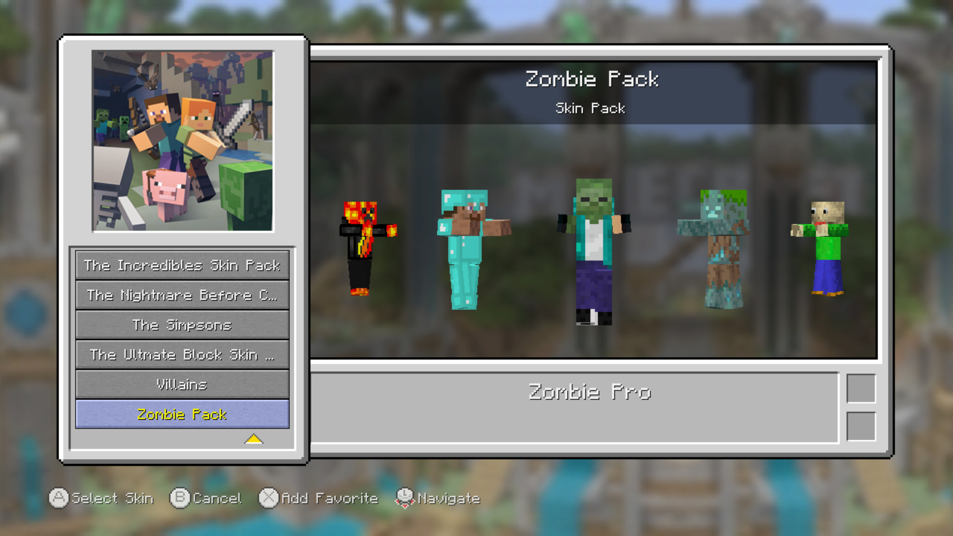 Skins - Herobrine and Zombie remake skins <3