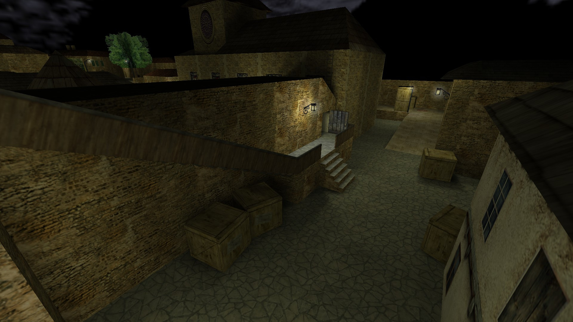 de_courtyard [Counter-Strike 1.6] [Mods]