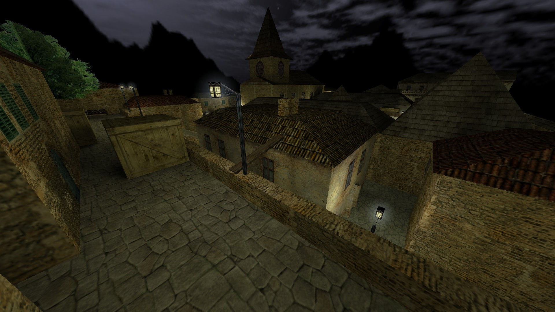 de_courtyard [Counter-Strike 1.6] [Mods]