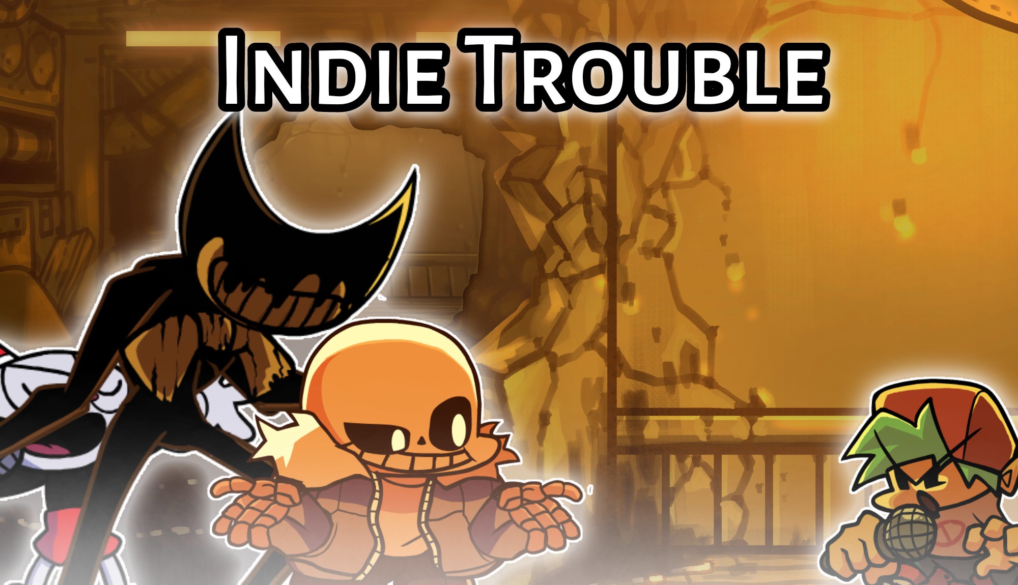 The Indie Trouble [Friday Night Funkin'] [Mods]