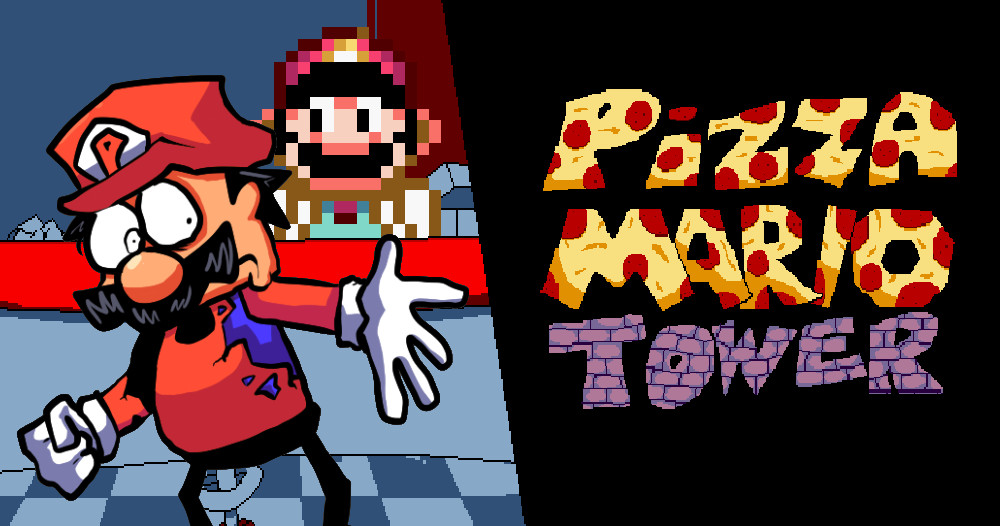 Pizza Mario Tower [Pizza Tower] [Mods]