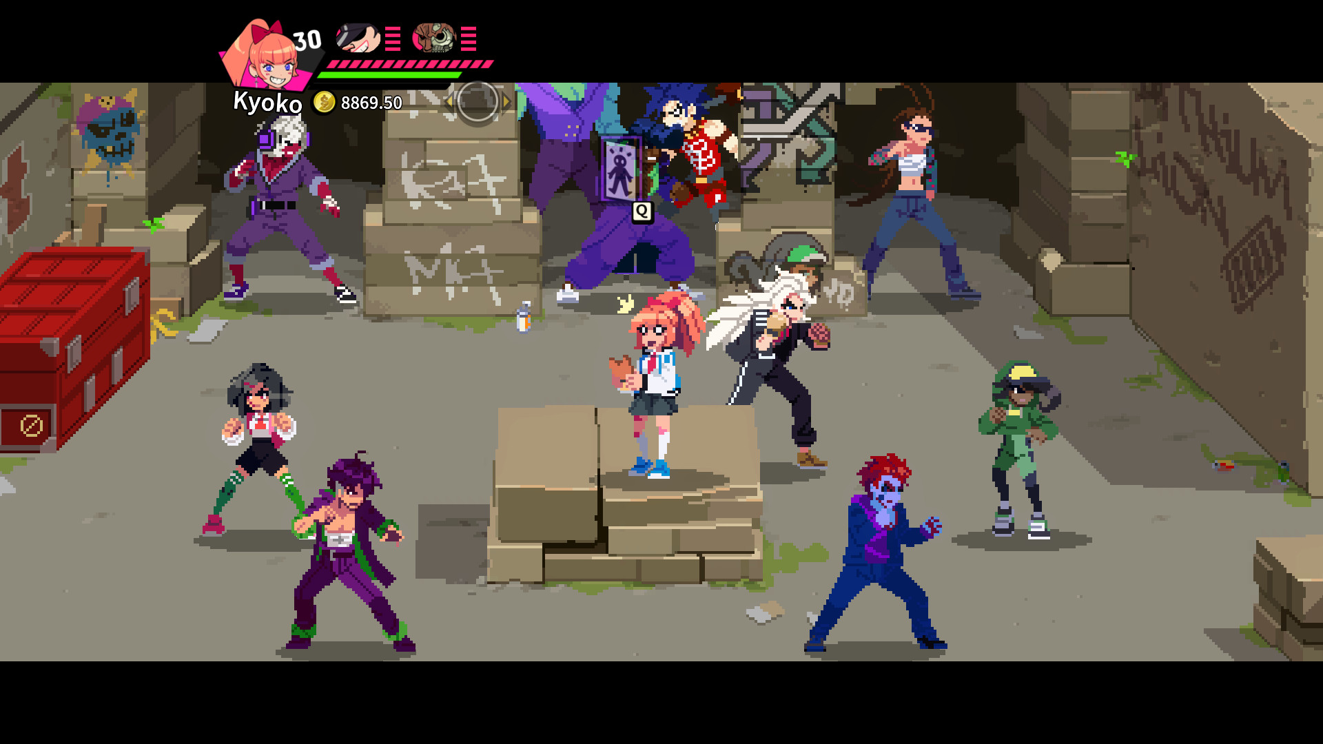 Taunt Mod for River City Girls 2 RCG2 Mods