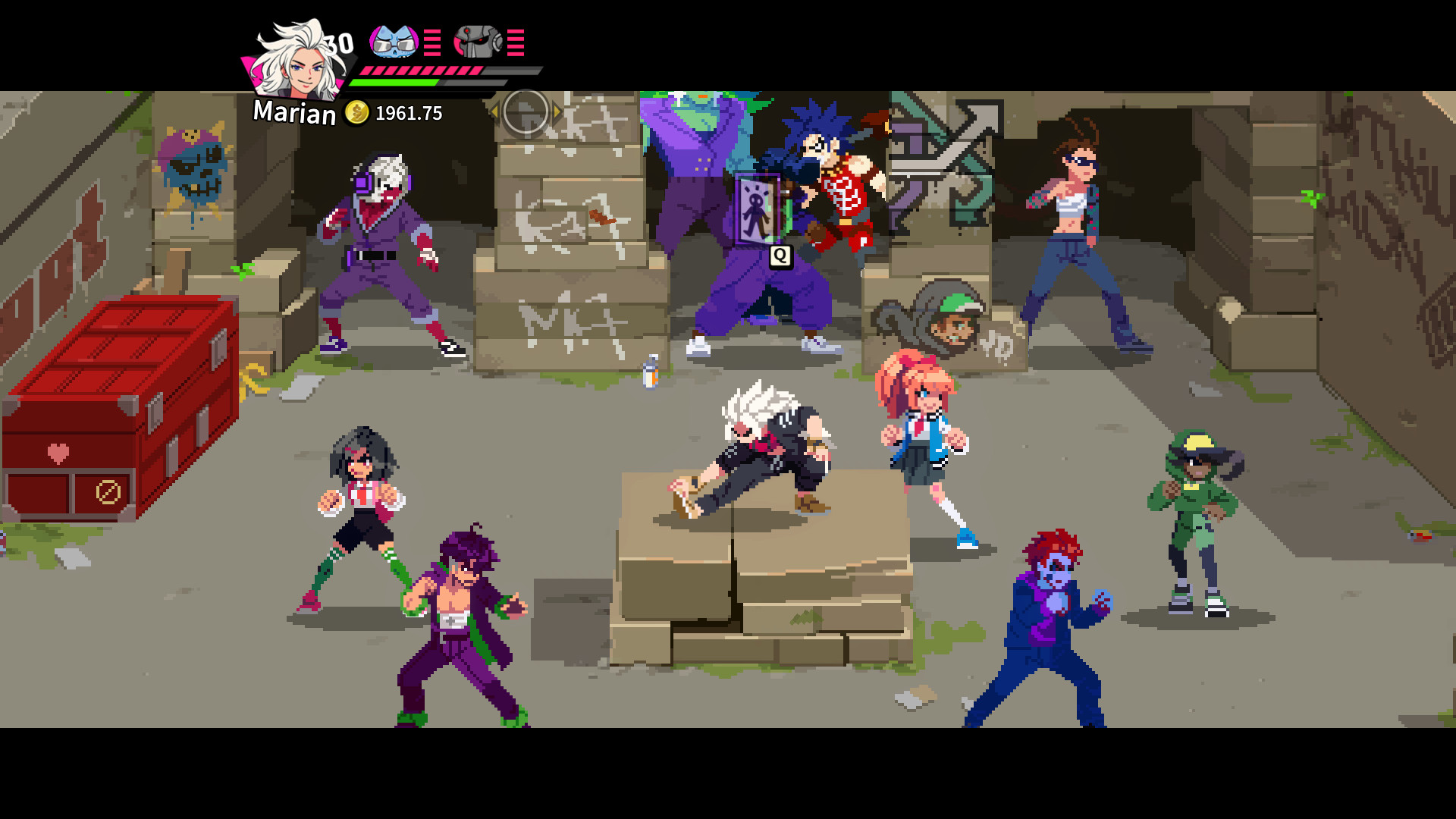 Taunt Mod for River City Girls 2 RCG2 Mods