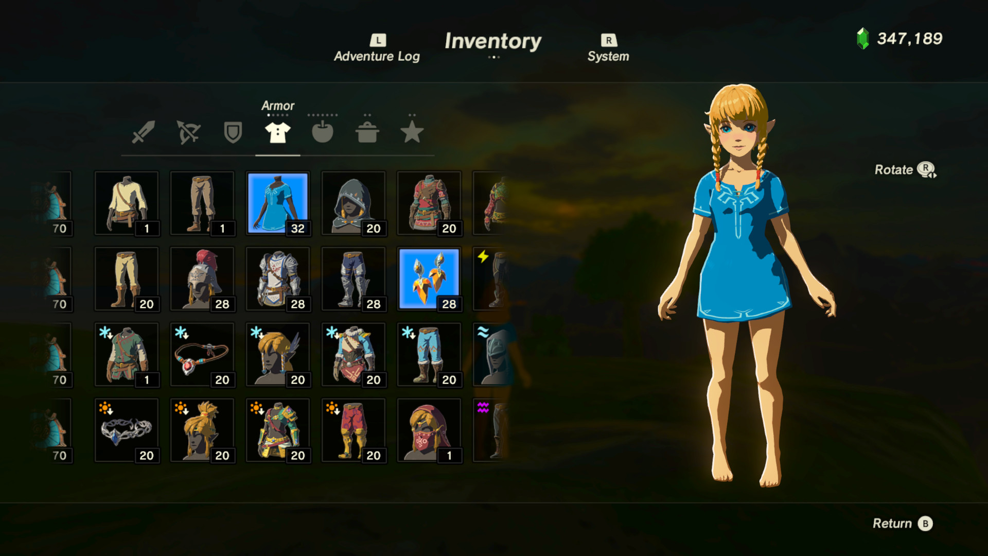 Linkle 3 0 Refit Champion Tunic Cosplay [the Legend Of Zelda Breath